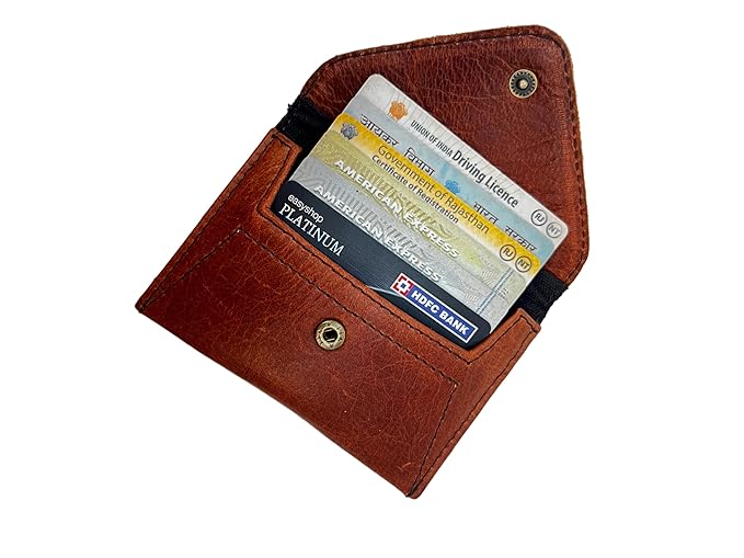 ARDAN Genuine Leather Card Holder for Men ATM Card Wallet