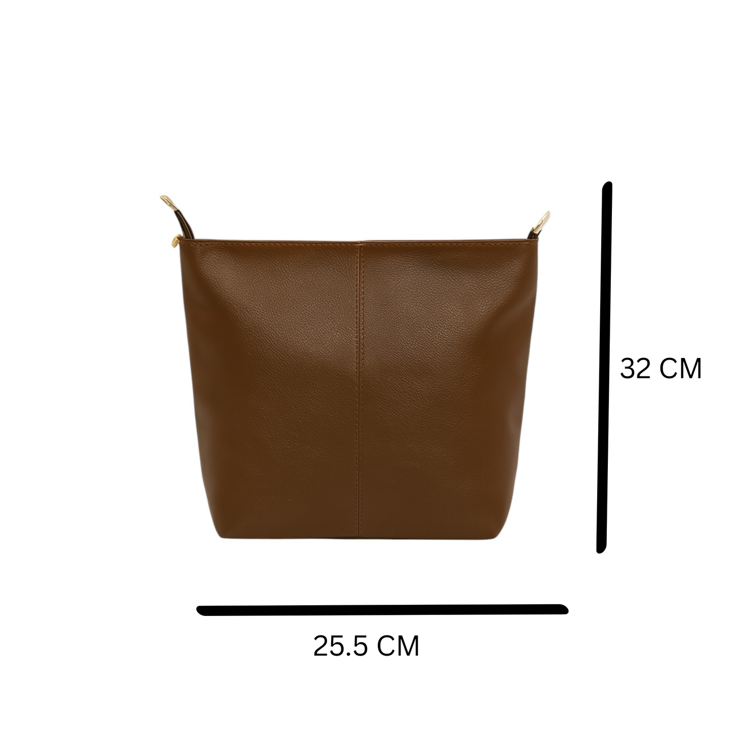 ARDAN Handbag along with Sling for Girls & Women (KHAKI BROWN) SKU132