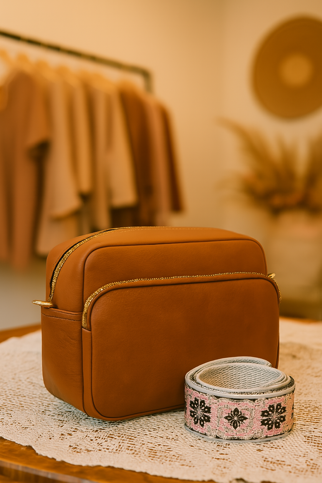 ARDAN Brown Women Sling Bag /Crossbody Bag with Detachable Belt for Girls & Women SKU113