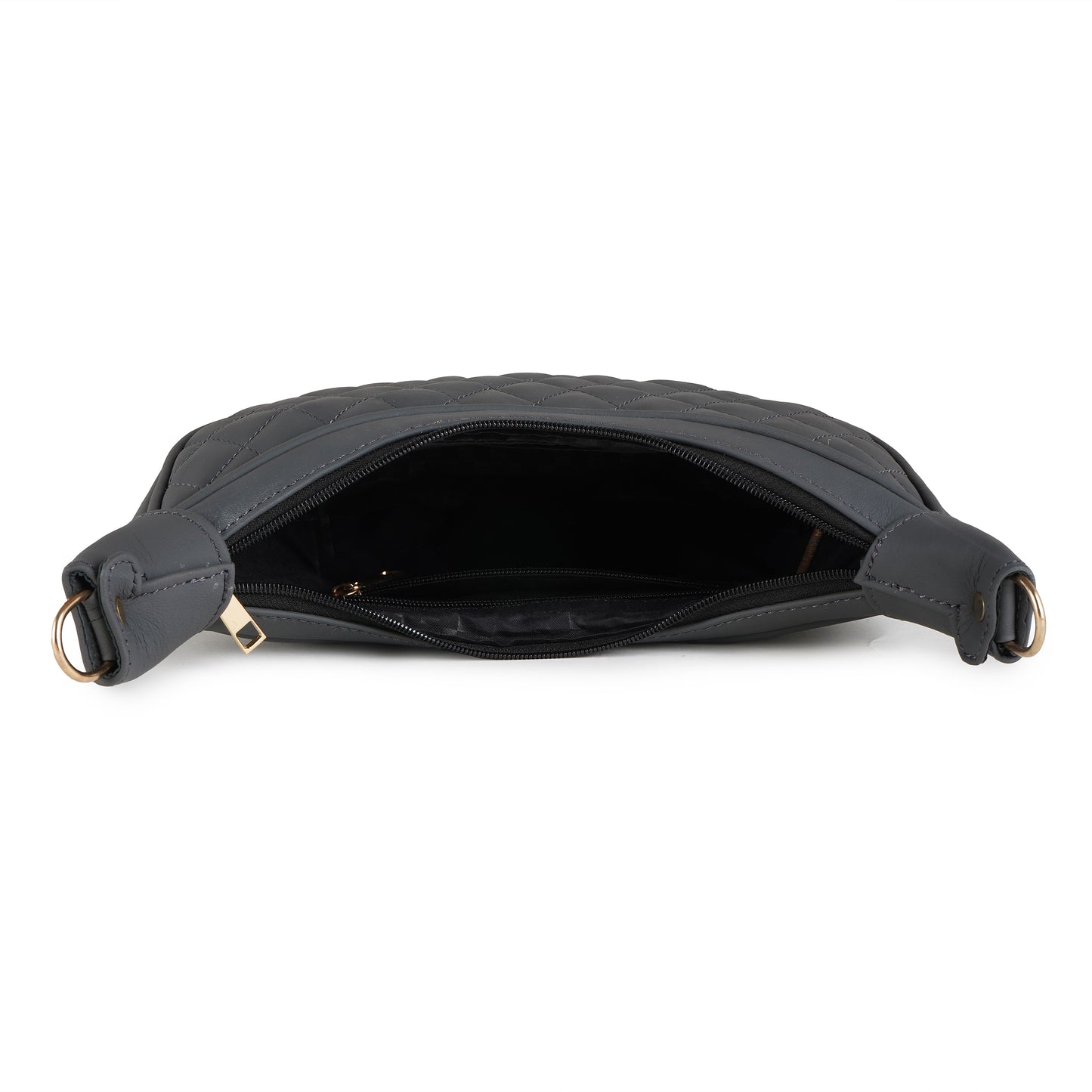 ARDAN Luxury Leather Quilted Handbag/Sling Bag/Moon Bag for Girls/Women/Ladies AL300A