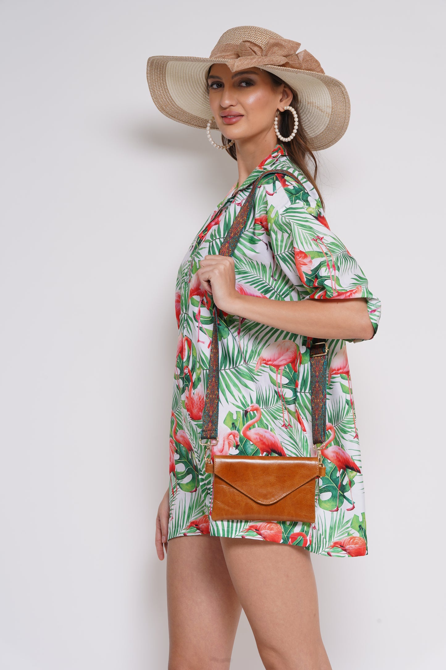 Ardan Brown Sling Bag for Women – Stylish & Compact Crossbody Purse SKU22
