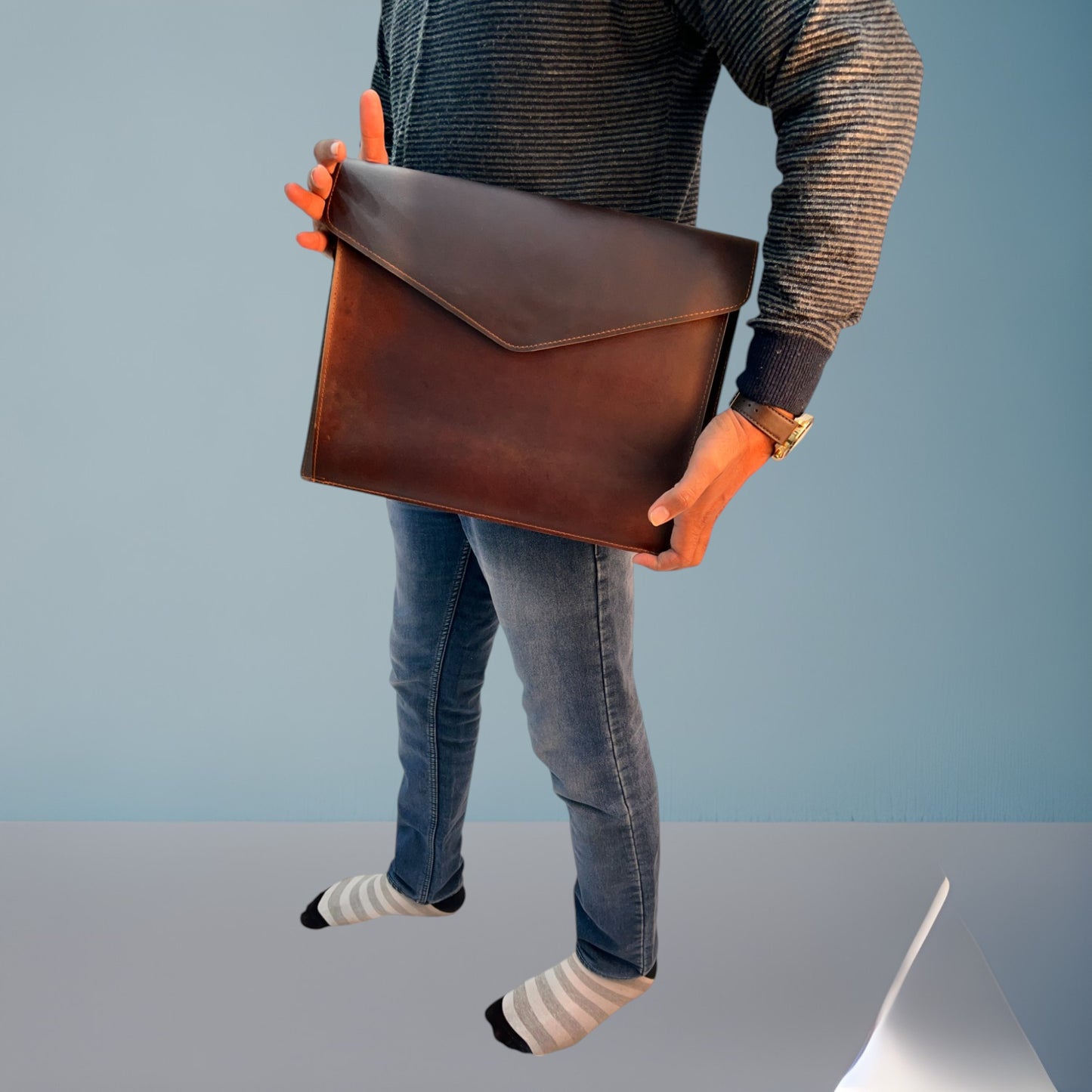 ARDAN Genuine Leather Folder Bag SKU07