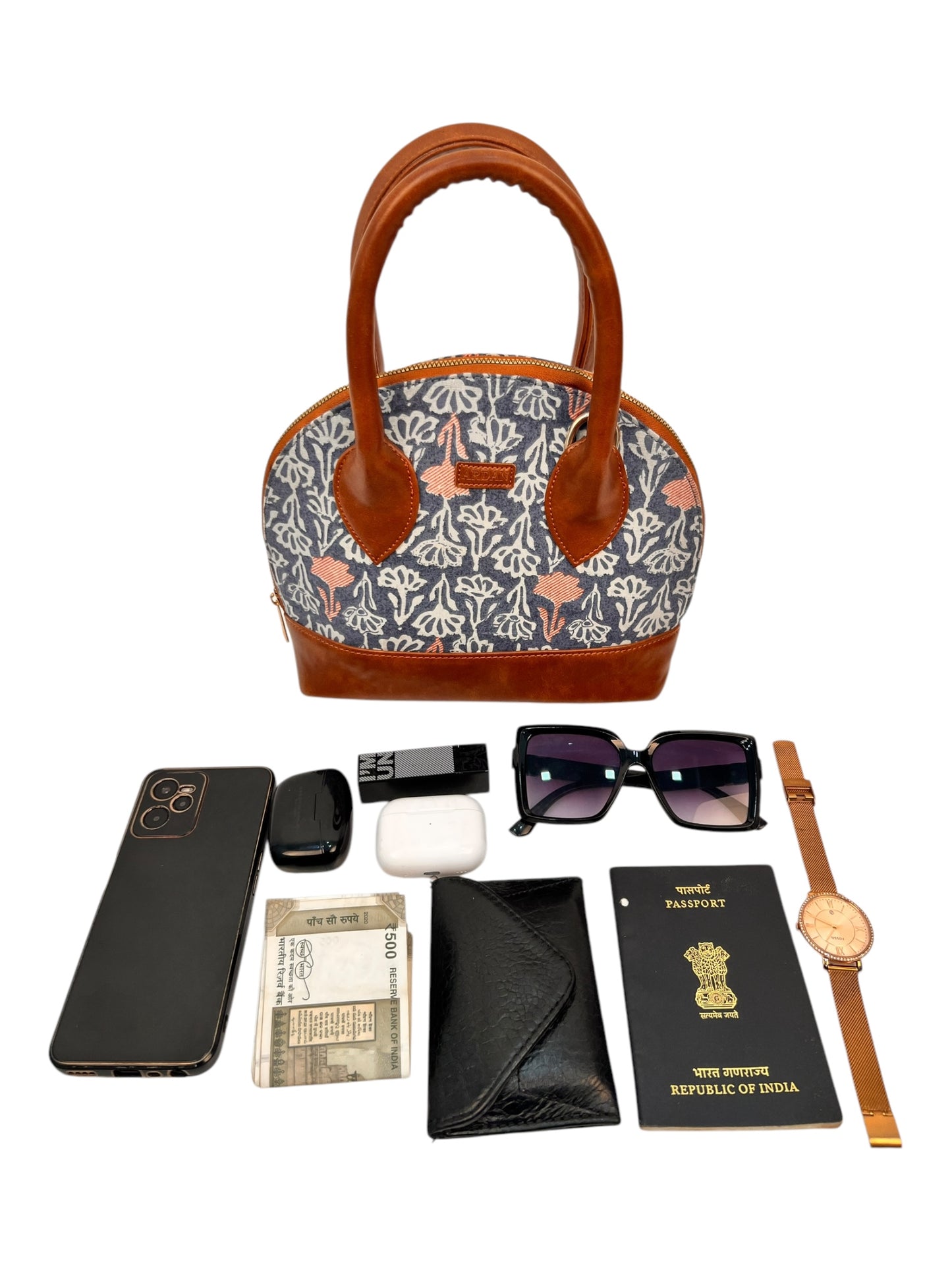 ARDAN Bohemian Blue Handbag along with Sling for Girls & Womens AL205B