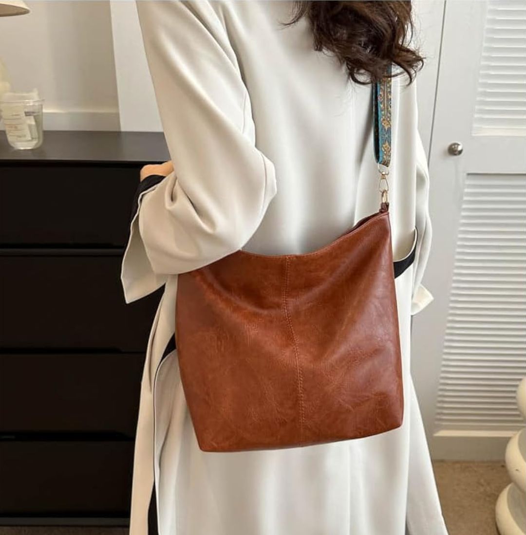 ARDAN Handbag along with Sling for Girls & Womens IN BROWN SKU05