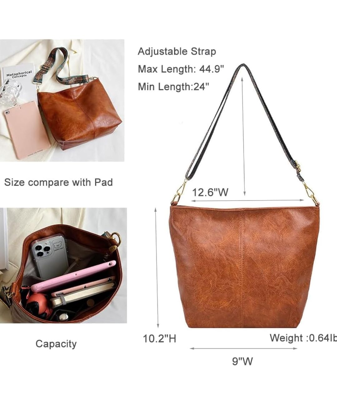ARDAN Handbag along with Sling for Girls & Womens IN BROWN