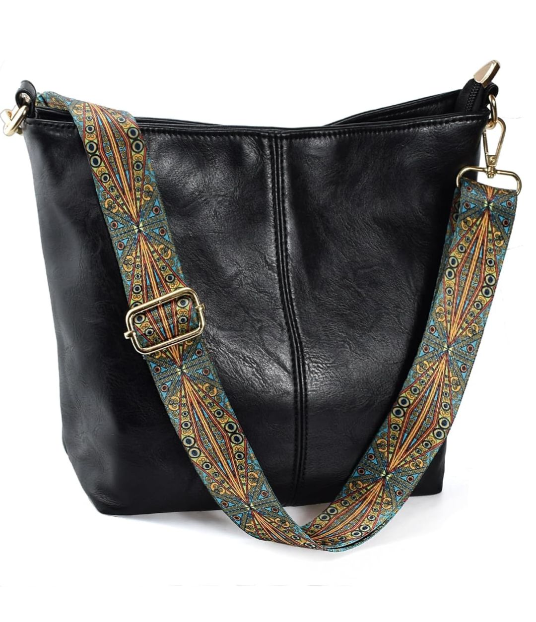 ARDAN Handbag along with Sling for Girls & Womens IN BLACK SKU04