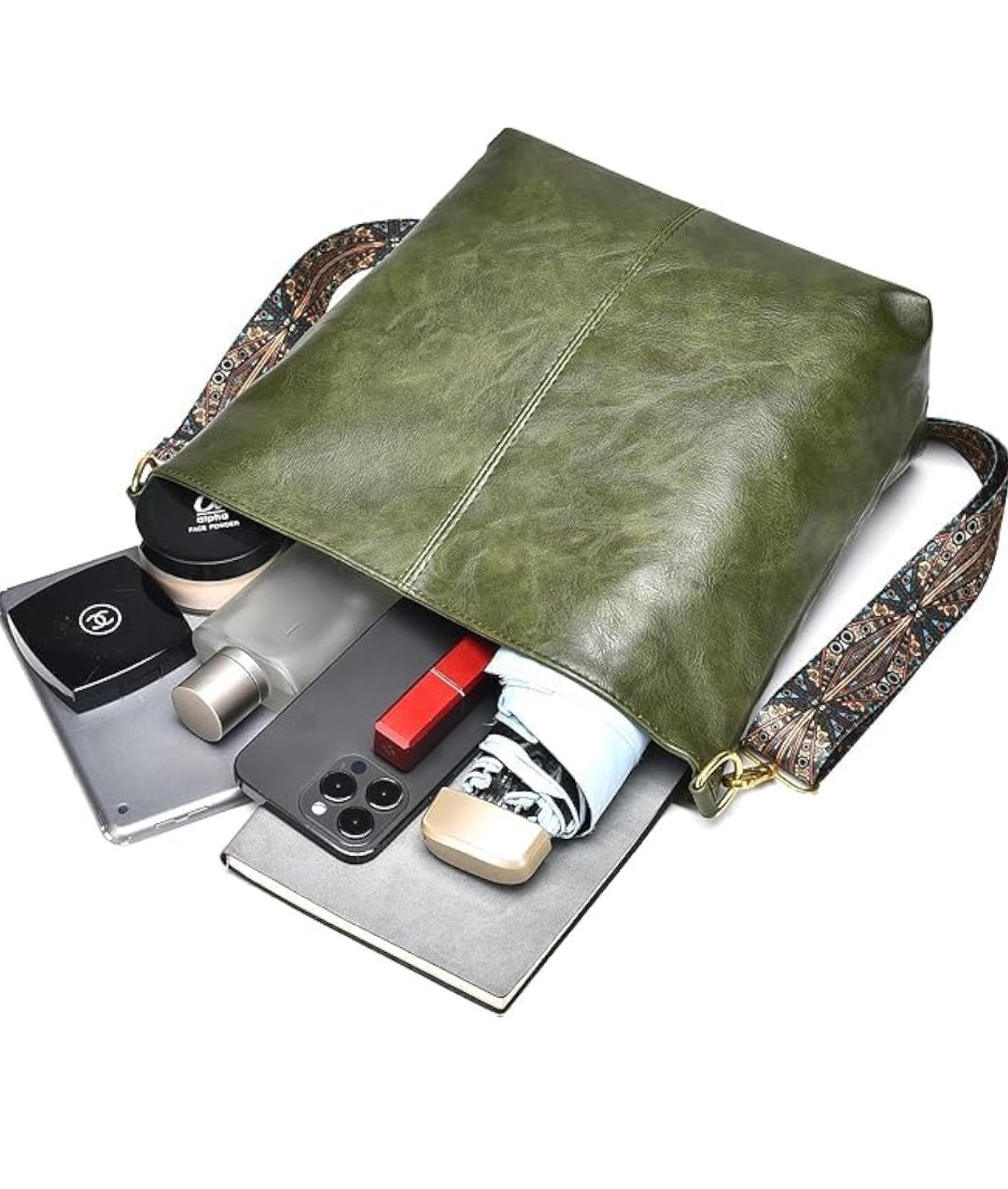 ARDAN Handbag along with Sling for Girls & Womens IN GREEN SKU02