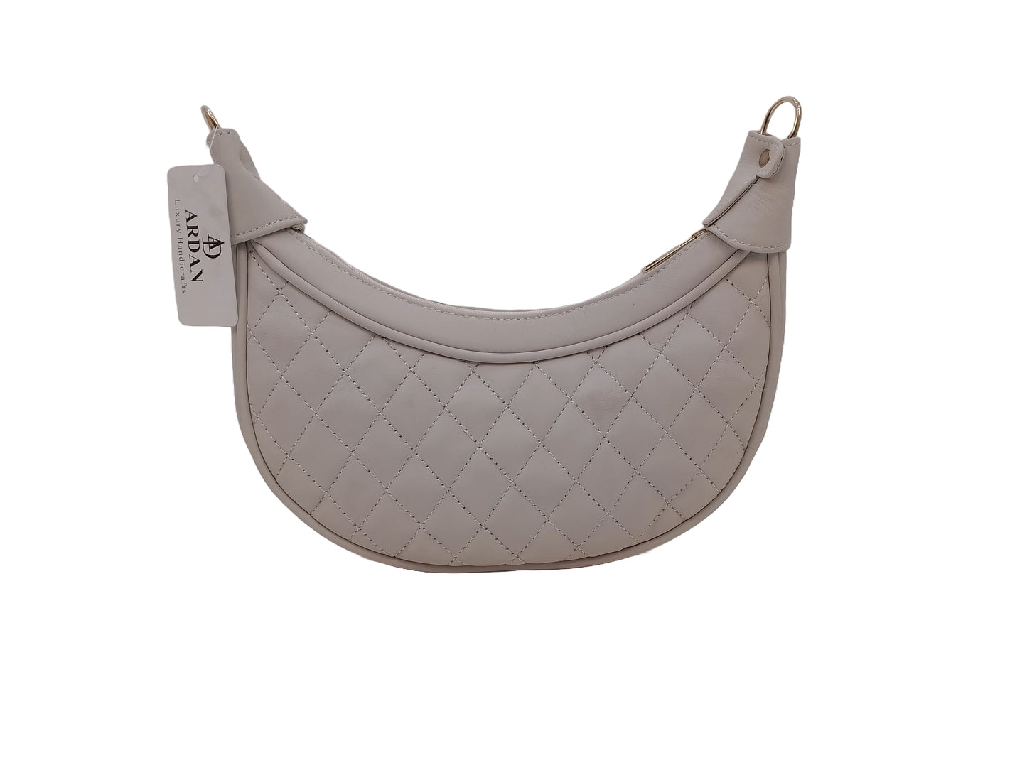 ARDAN Luxury Leather Quilted Handbag/Sling Bag/Moon bag for Girls/Women/Ladies