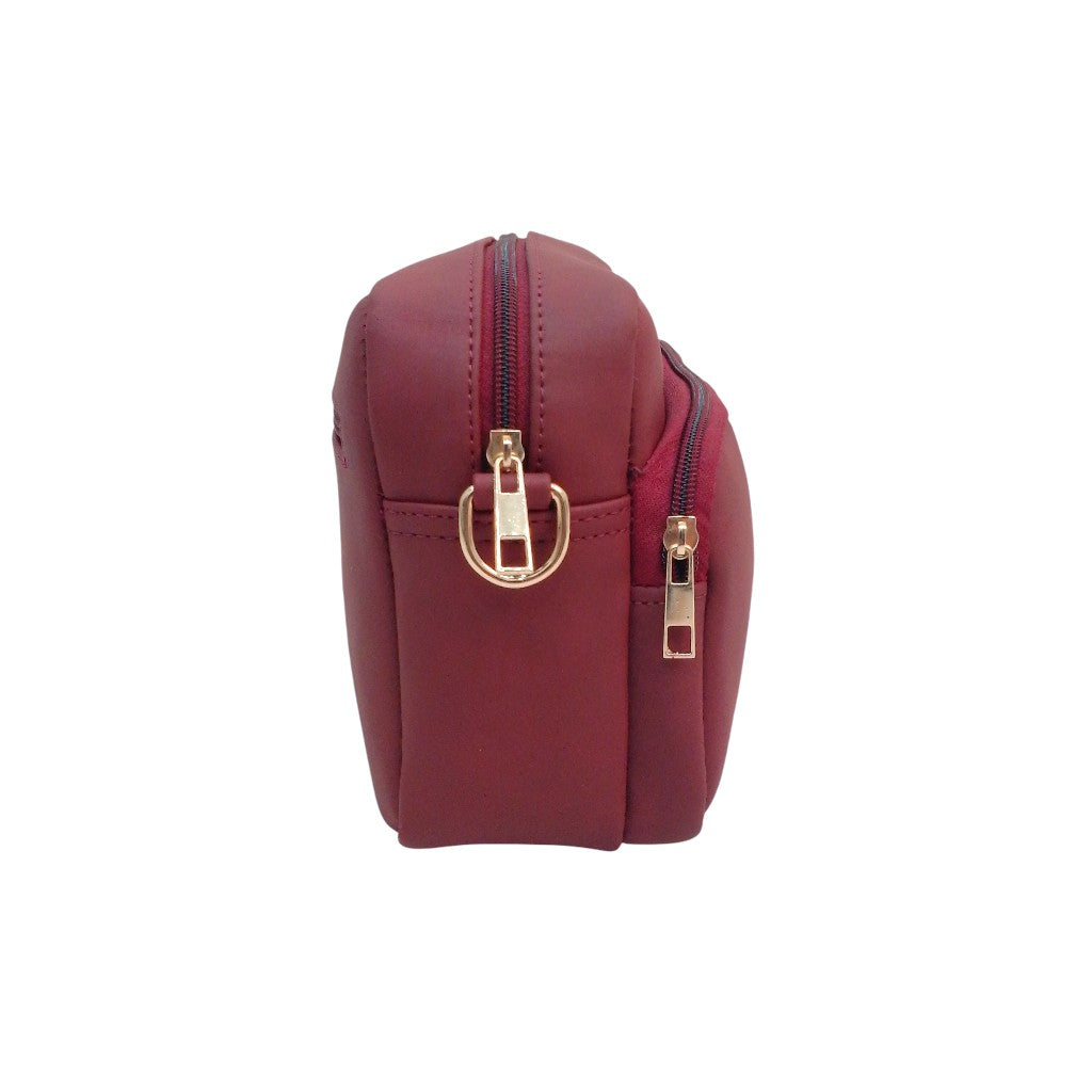 ARDAN Maroon Women Sling Bag /Crossbody Bag with Detachable Belt for Girls & Women SKU157