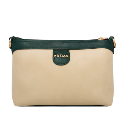 Ardan Green Sling Bag Crossbody Double Color Bag for Girls & Women – additional product photo | Leather Villa