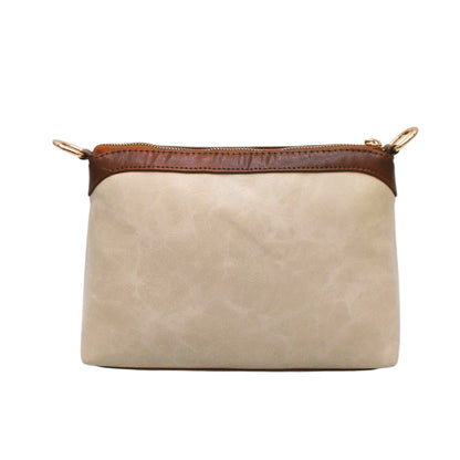 Ardan Beige Sling Bag Crossbody Double Color Bag for Girls & Women – Women's HandBag/Sling Bag – additional product photo | Leather Villa