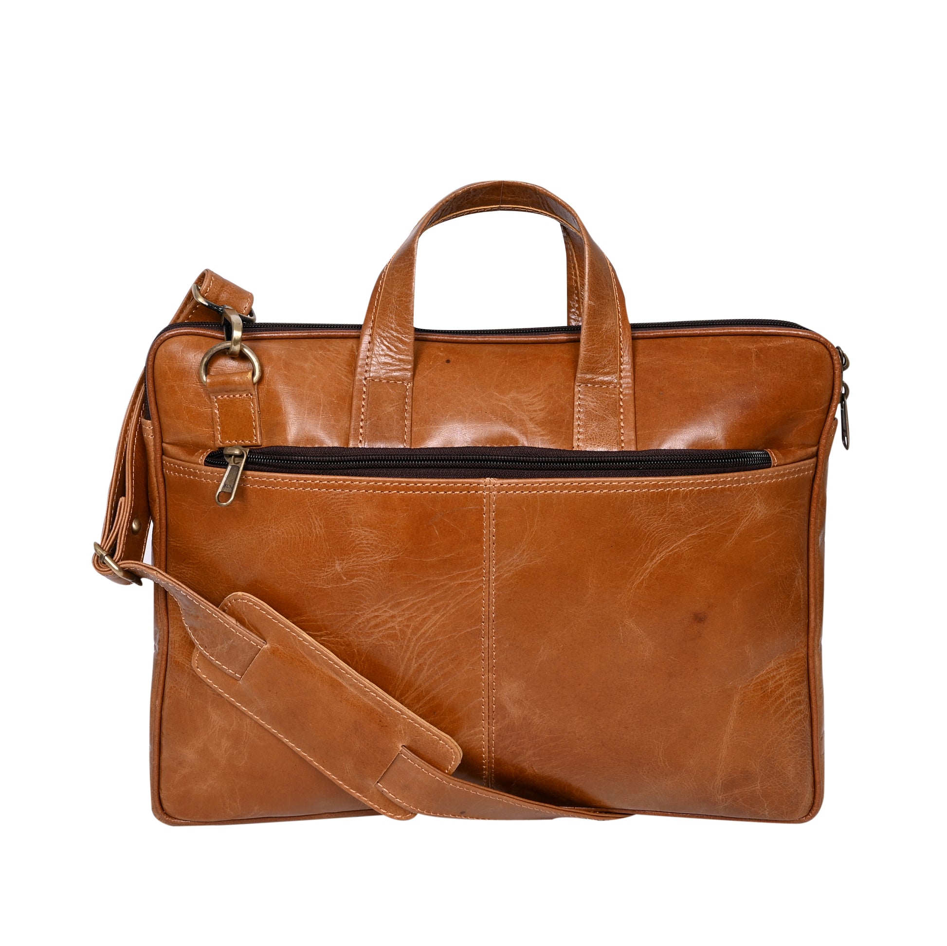 ARDAN Genuine Leather 15Inch Laptop Sleeve Bag Sleek Design Office