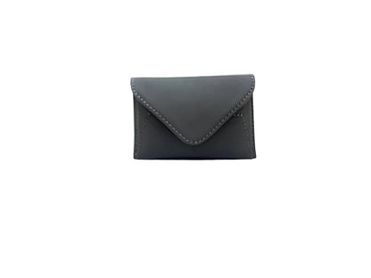 Genuine Leather Card Holder for Men/ATM Card Wallet – Grey | Leather Villa