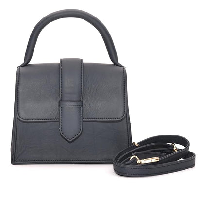 Genuine Leather Handbag/Sling Bag/Chic Bag For Girls - Grey | Leather Villa