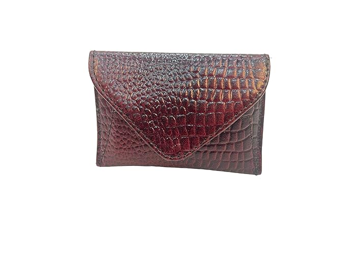 Genuine Leather Card Holder for Men /Slim Leather Credit/ATM Card Wallet – Chestnut Brown | Leather Villa