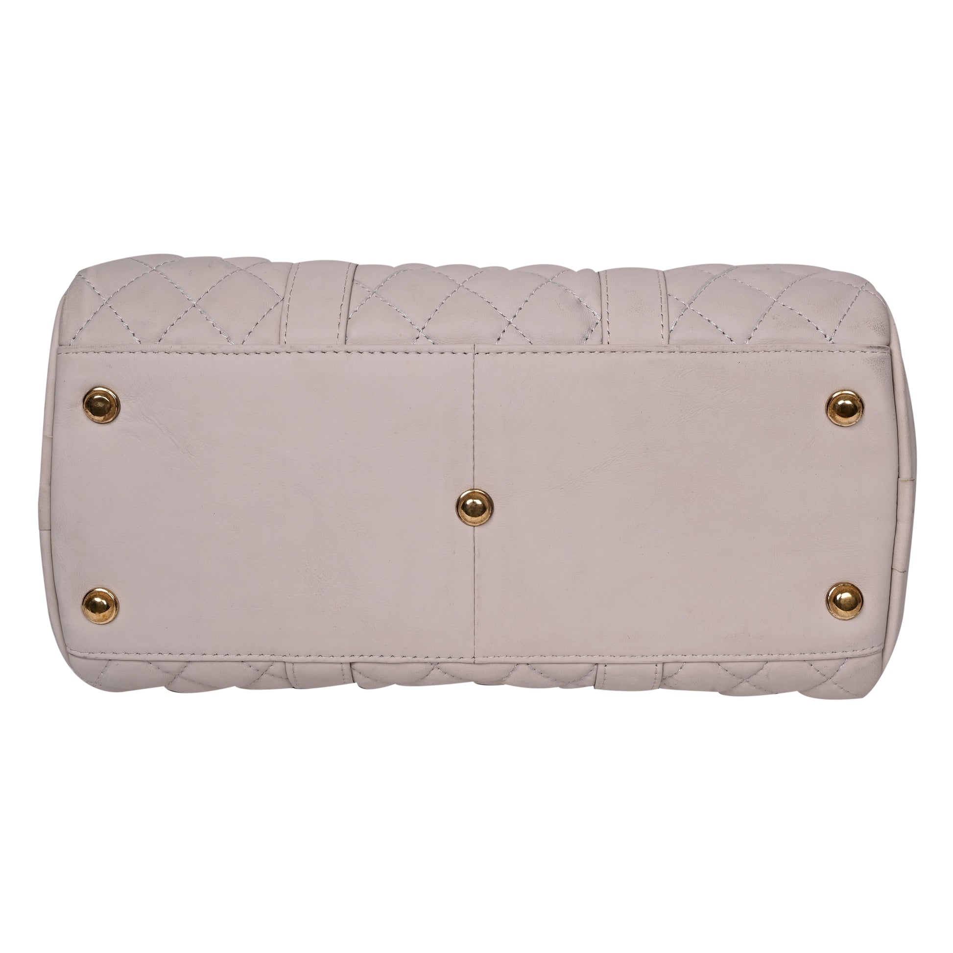 Luxury Genuine Leather Large Quilted Handbag/Sling Bag for Girls/Women/Ladies – Ivory – Women's HandBag/Sling Bag – additional product photo | Leather Villa