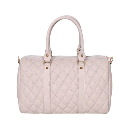 Luxury Genuine Leather Large Quilted Handbag/Sling Bag for Girls/Women/Ladies – Ivory – Women's HandBag/Sling Bag – additional product photo | Leather Villa