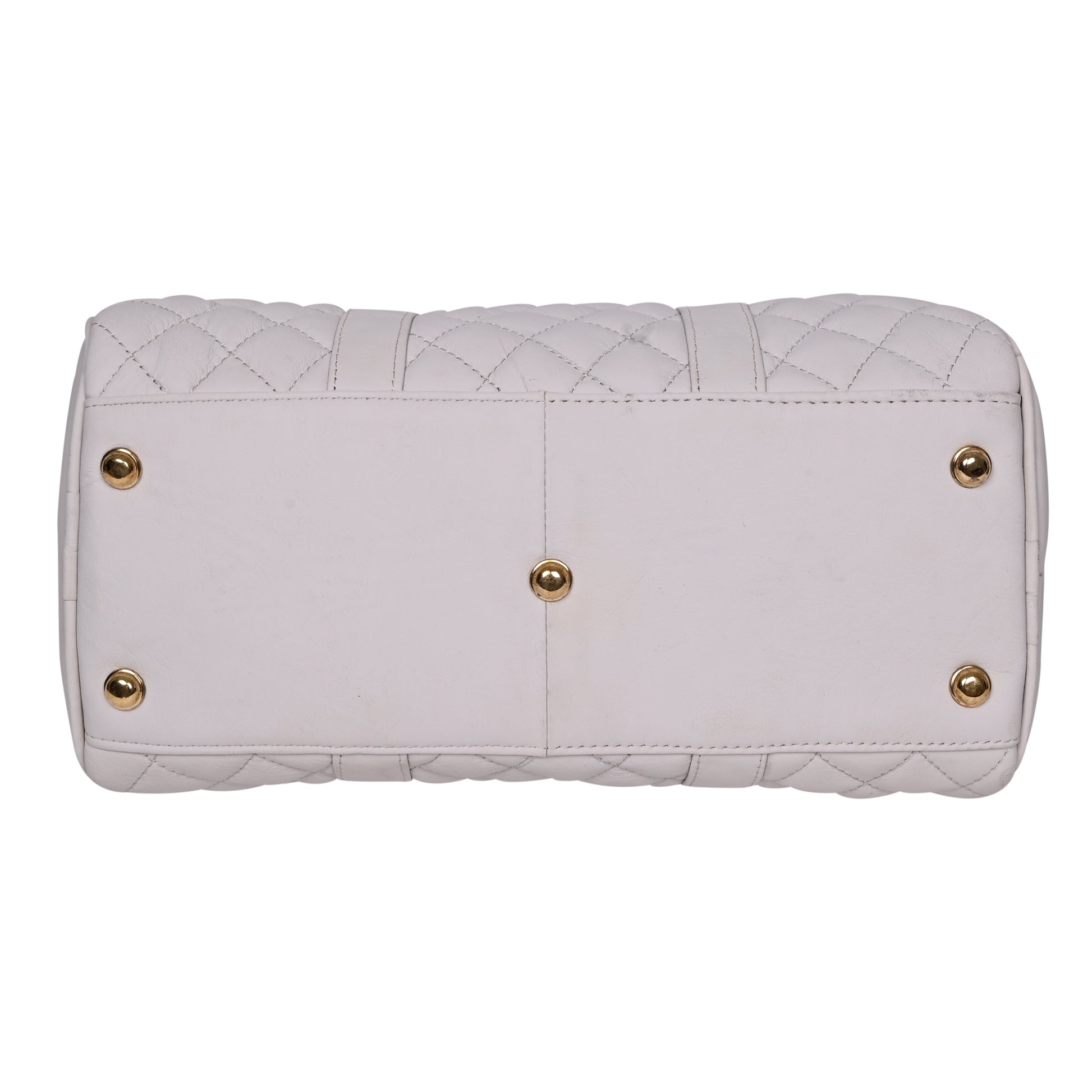Luxury Genuine Leather Large Quilted Handbag/Sling Bag for Girls/Women/Ladies – White – Women's HandBag/Sling Bag – additional product photo | Leather Villa