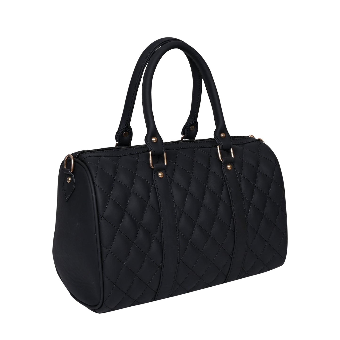 Luxury Genuine Leather Large Quilted Handbag/Sling Bag for Girls/Women/Ladies – Black – Women's HandBag/Sling Bag – additional product photo | Leather Villa