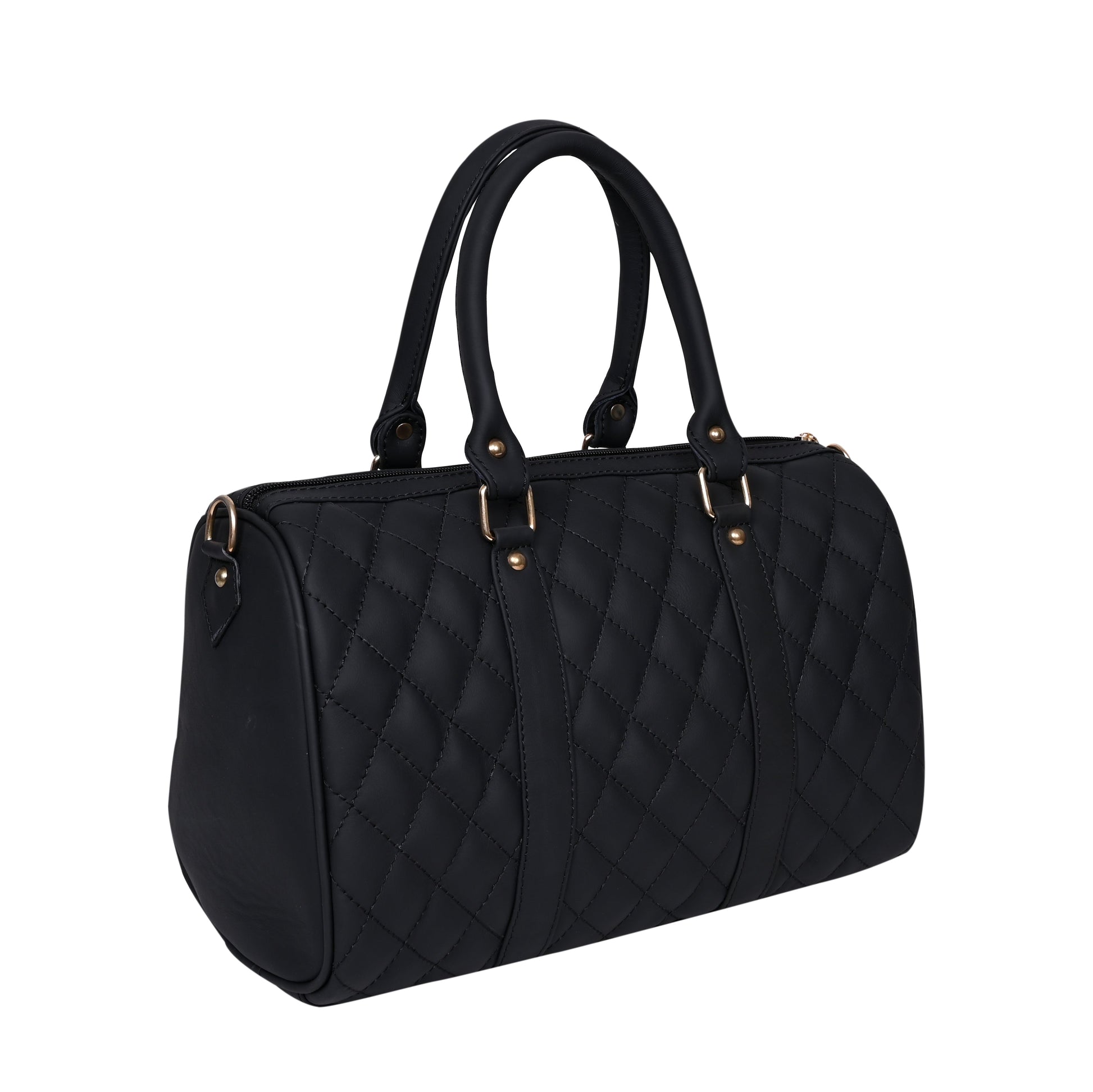 Luxury Genuine Leather Large Quilted Handbag/Sling Bag for Girls/Women/Ladies – Black – Women's HandBag/Sling Bag – additional product photo | Leather Villa