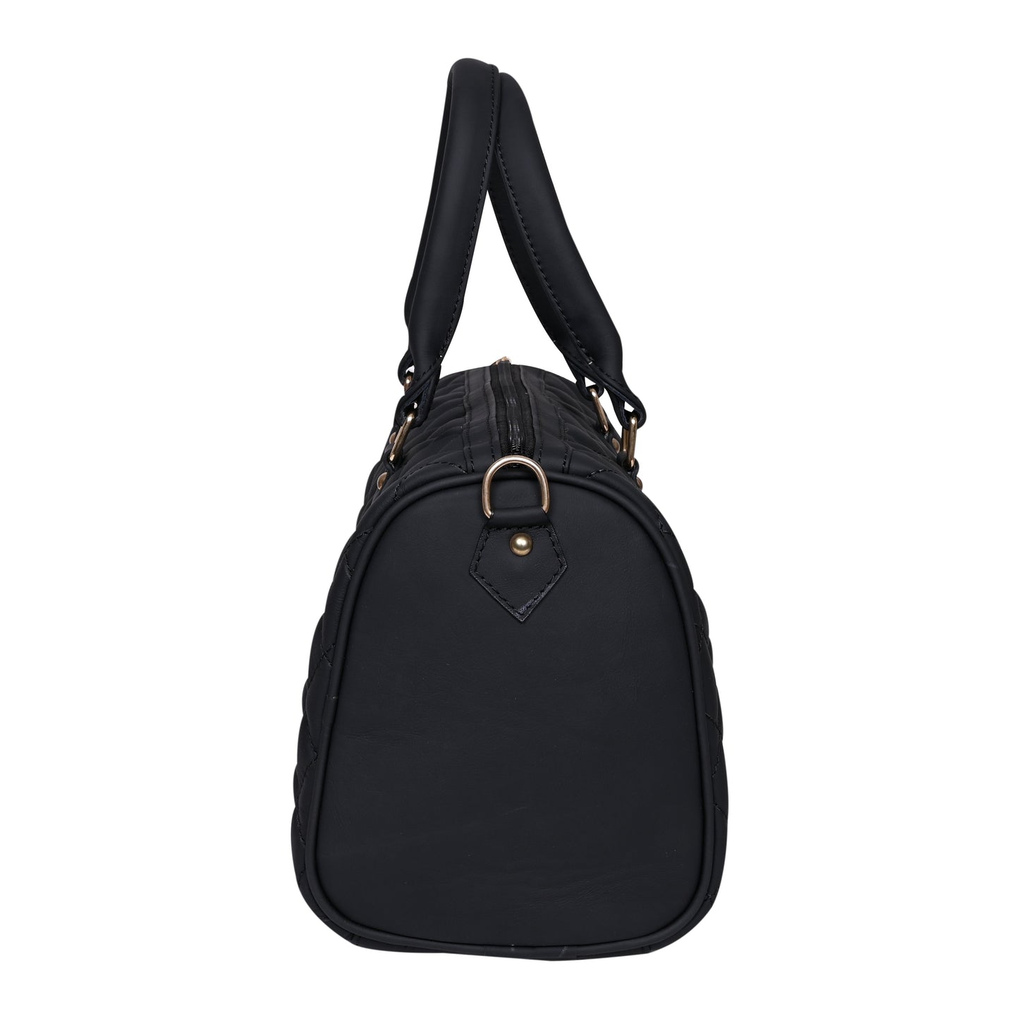 Luxury Genuine Leather Large Quilted Handbag/Sling Bag for Girls/Women/Ladies – Black – Women's HandBag/Sling Bag – additional product photo | Leather Villa