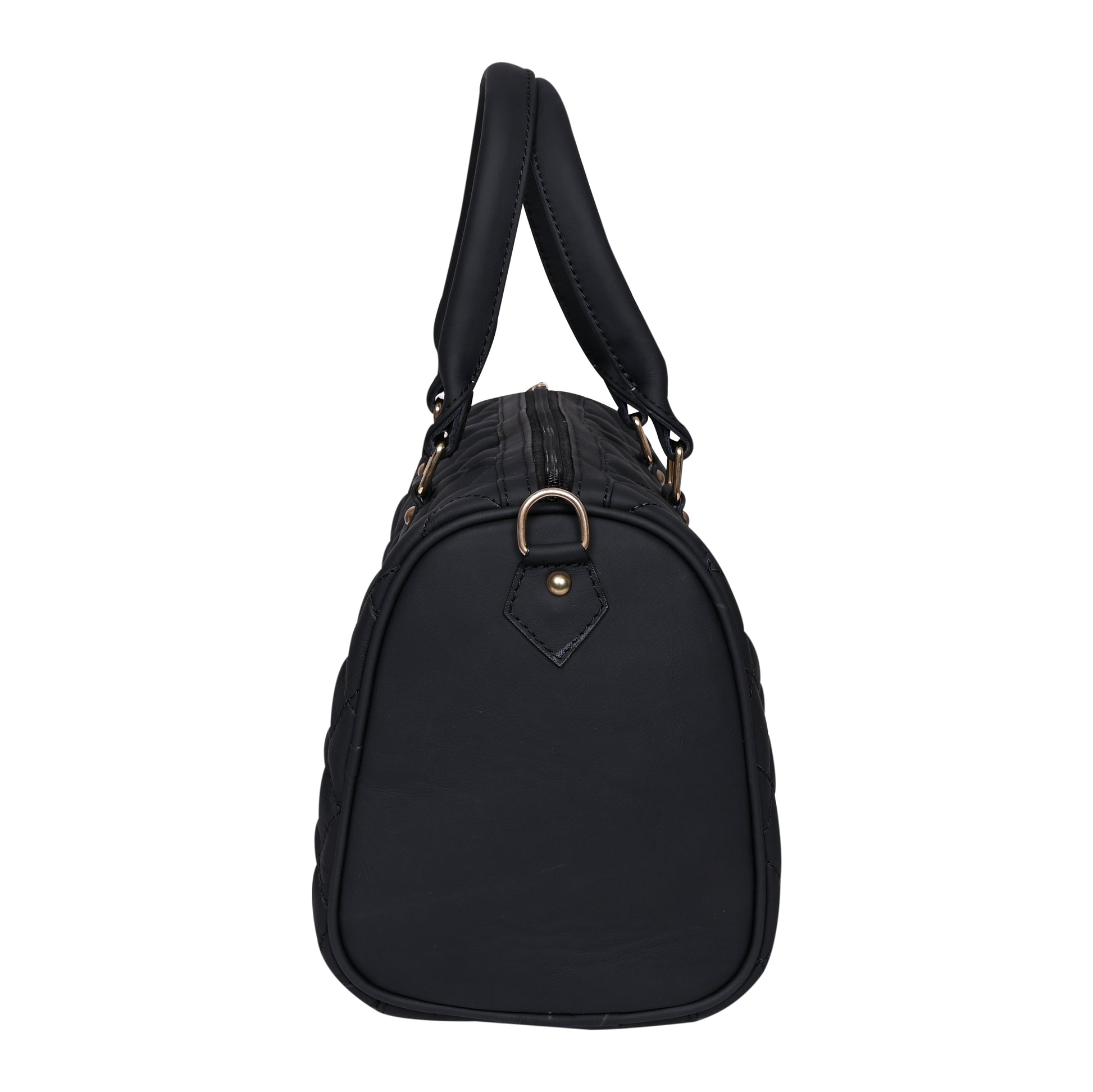 Luxury Genuine Leather Large Quilted Handbag/Sling Bag for Girls/Women/Ladies – Black – Women's HandBag/Sling Bag – additional product photo | Leather Villa