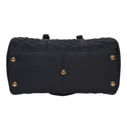 Luxury Genuine Leather Large Quilted Handbag/Sling Bag for Girls/Women/Ladies – Black – Women's HandBag/Sling Bag – additional product photo | Leather Villa