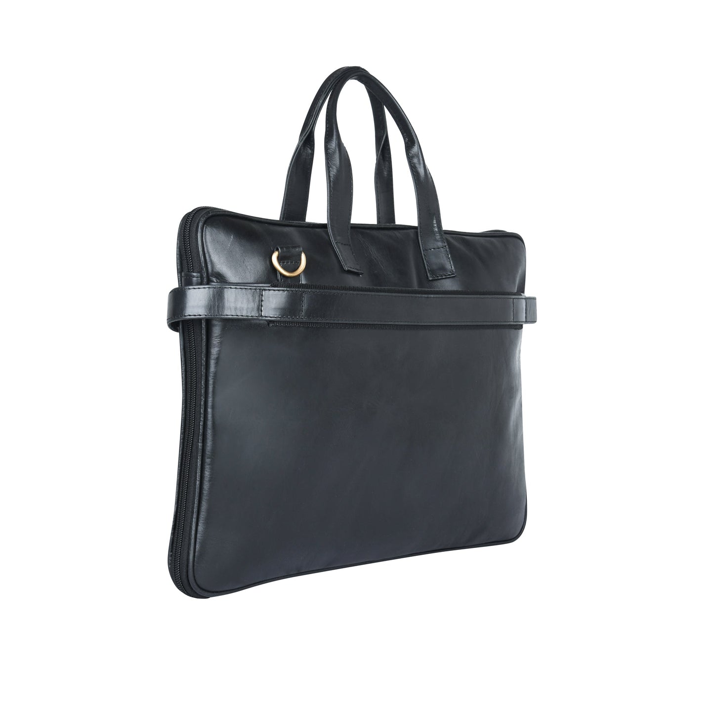 Genuine Leather Laptop/Office Bag for Men – Black – Leather Laptop Bag – additional product photo | Leather Villa