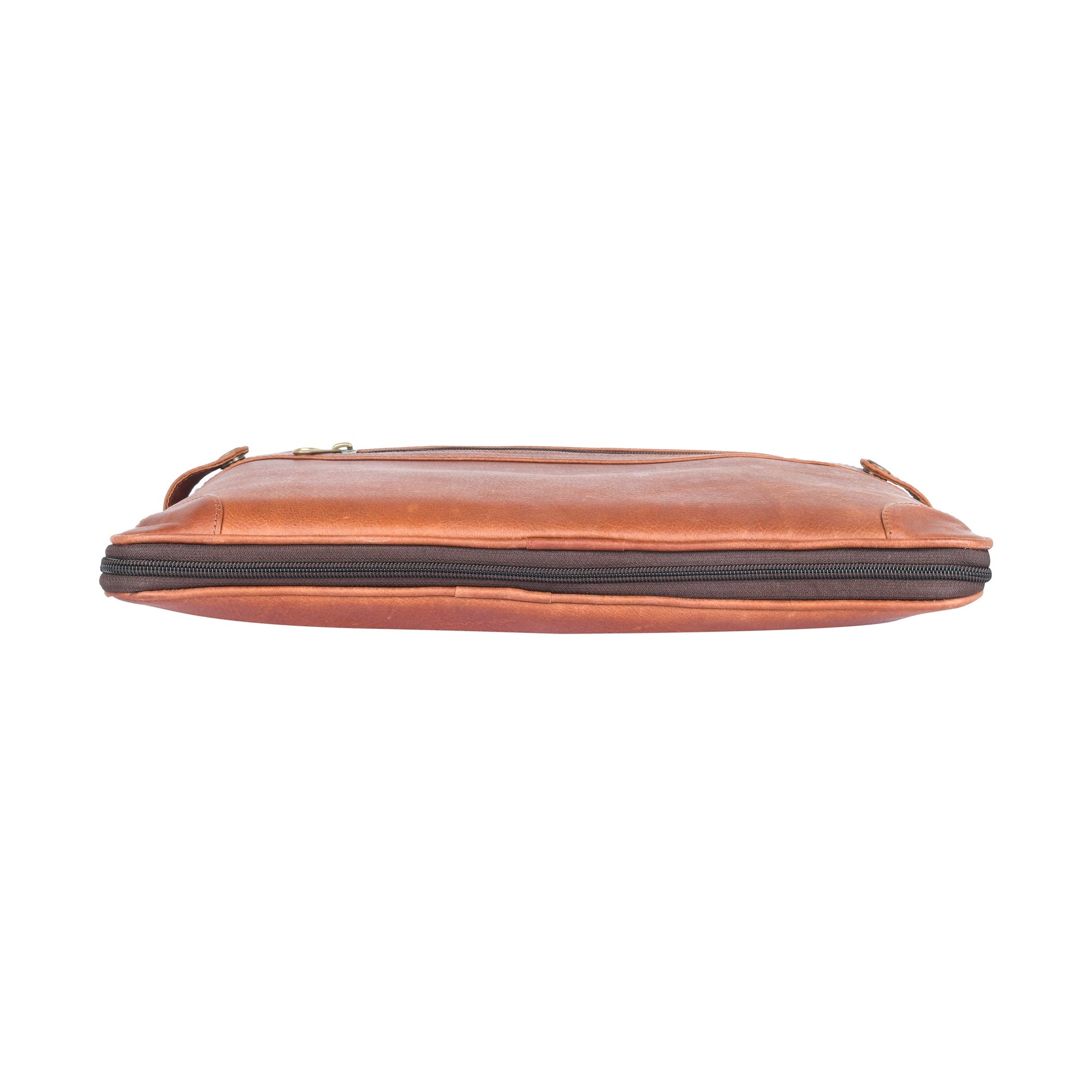 Genuine Leather Laptop/Office Bag for Men – Camel – Leather Laptop Bag – additional product photo | Leather Villa