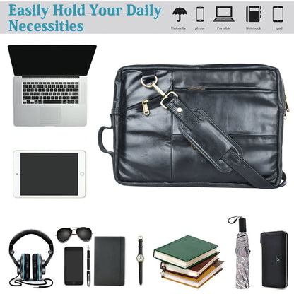 Genuine Leather Laptop/Office Bag for Men – Leather Laptop Bag – additional product photo | Leather Villa