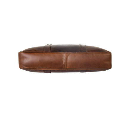 Genuine Leather Laptop/Office Bag for Men – Brown – Leather Laptop Bag – additional product photo | Leather Villa