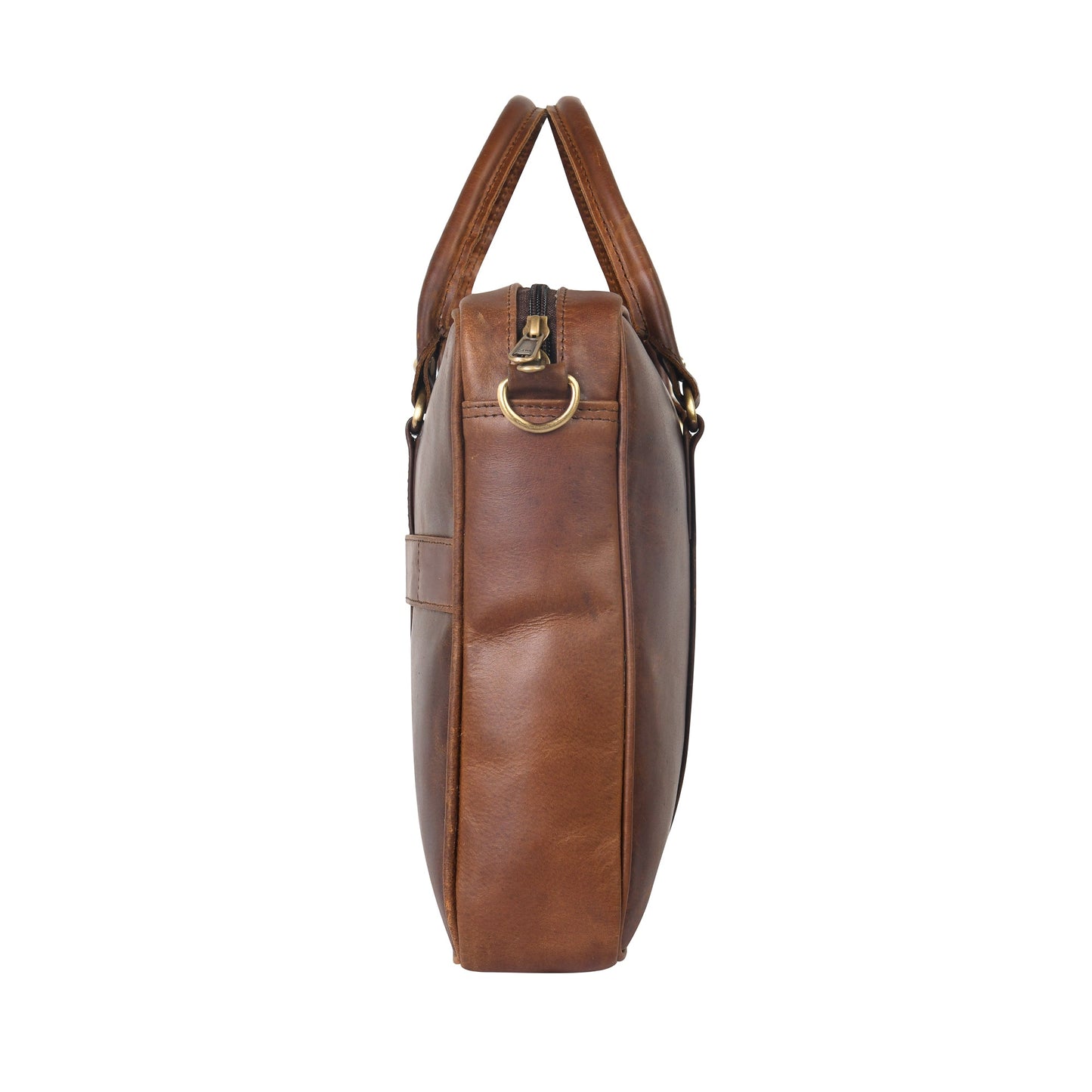 Genuine Leather Laptop/Office Bag for Men – Brown – Leather Laptop Bag – additional product photo | Leather Villa
