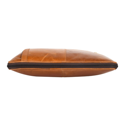 Genuine Leather Laptop/Office Bag for Men – Light Brown – Leather Laptop Bag – additional product photo | Leather Villa