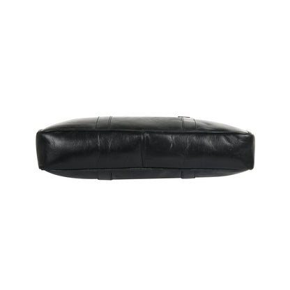 Genuine Leather Laptop/Office Bag for Men – Black – Leather Laptop Bag – additional product photo | Leather Villa