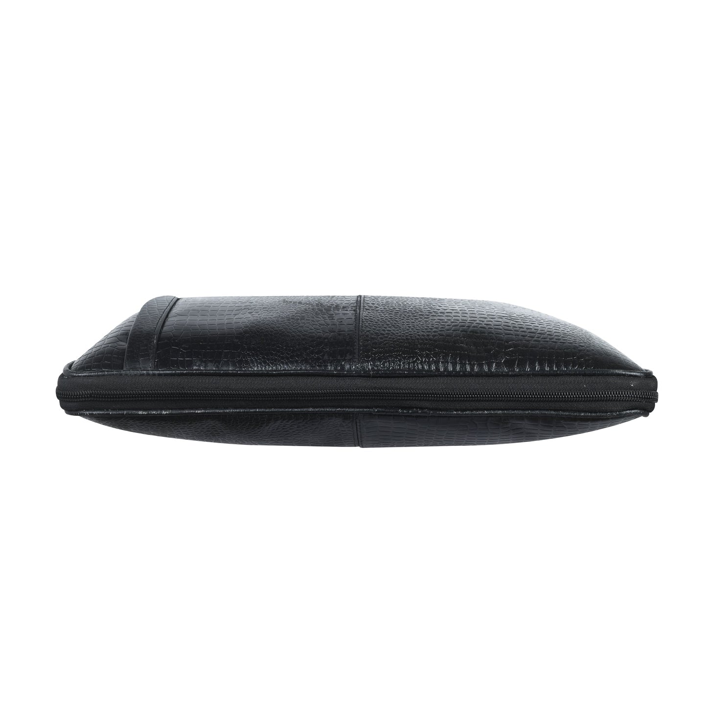 Genuine Leather Laptop/Office Bag for Men – Black Textured – Leather Laptop Bag – additional product photo | Leather Villa