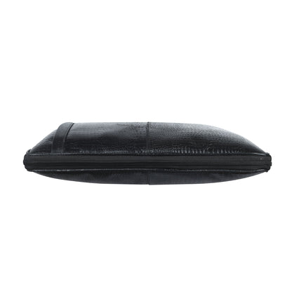 Genuine Leather Laptop/Office Bag for Men – Black Textured – Leather Laptop Bag – additional product photo | Leather Villa