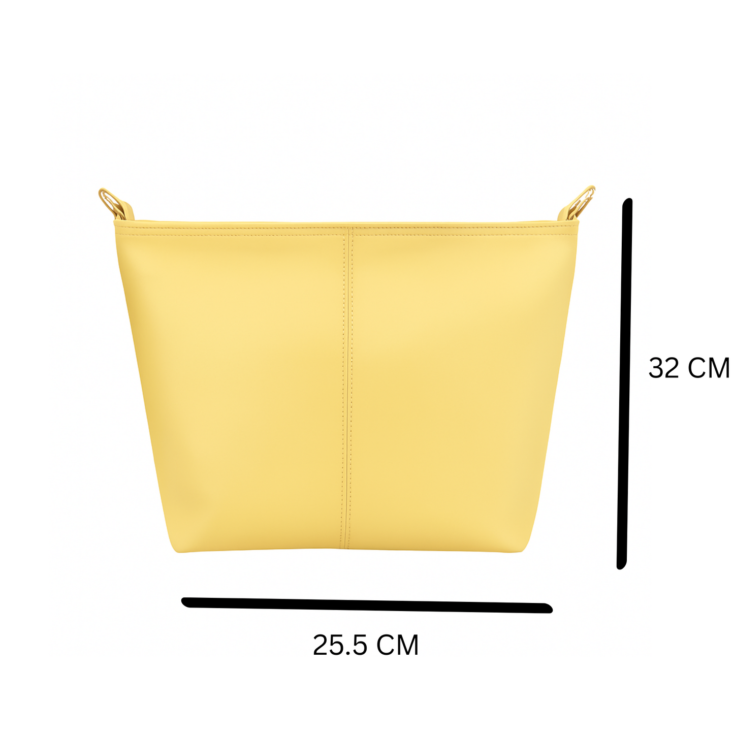 ARDAN Handbag along with Sling for Girls & Women (YELLOW) SKU131