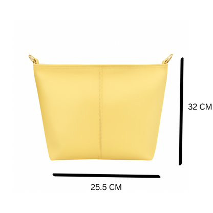 ARDAN Handbag along with Sling for Girls & Women (YELLOW) SKU131