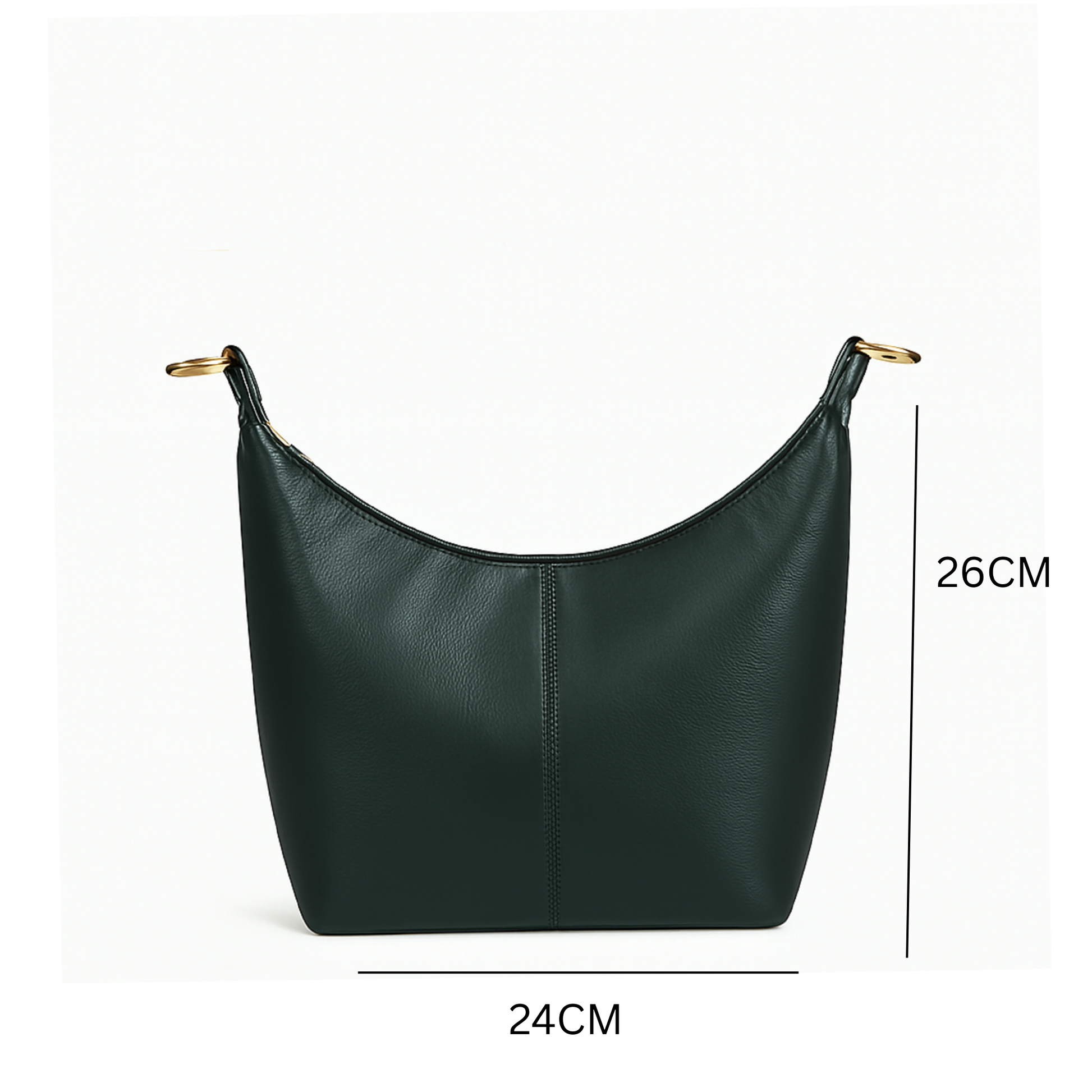 ARDAN Shoulder Bag with Adjustable Strap for Girls & Women (DARK GREEN) – Women's HandBag/Sling Bag – additional product photo | Leather Villa
