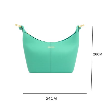 ARDAN Shoulder Bag with Adjustable Strap for Girls & Women (JADE GREEN) – Women's HandBag/Sling Bag – additional product photo | Leather Villa