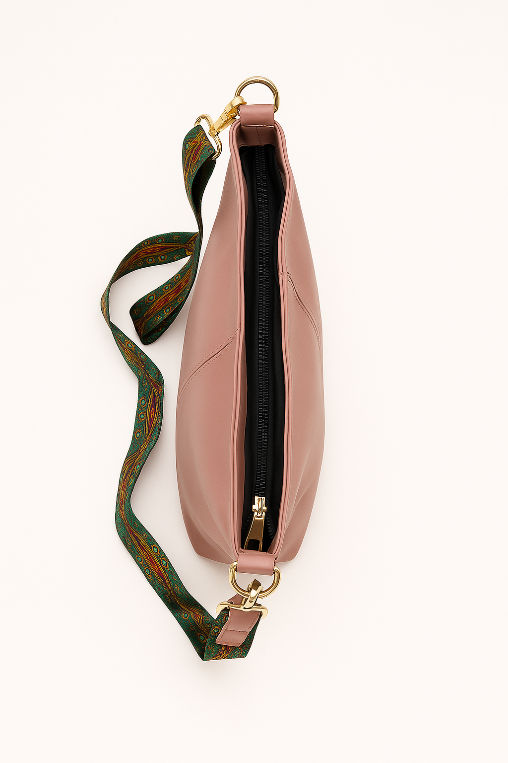 ARDAN Handbag along with Sling for Girls & Womens IN ROSE PINK SKU74