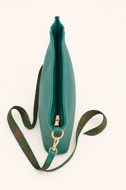 ARDAN Handbag along with Sling for Girls & Women (JADE GREEN) SKU76