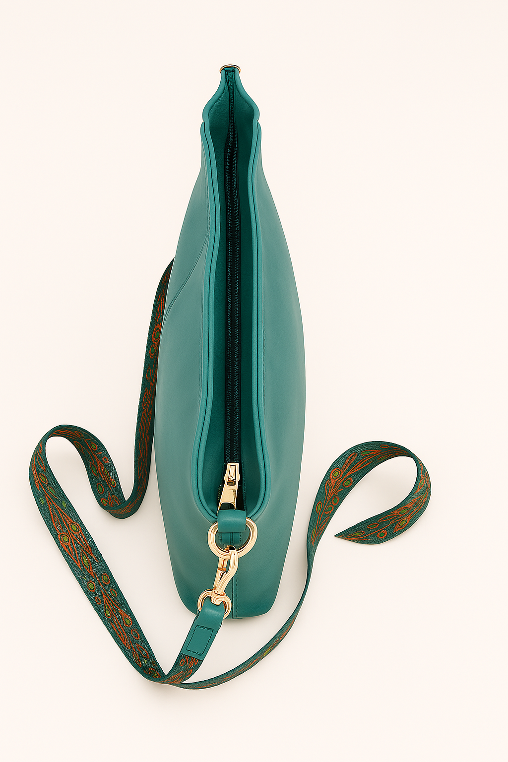 ARDAN Handbag along with Sling for Girls & Womens IN JADE GREEN - additional product photo