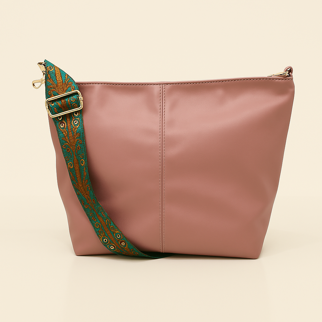 ARDAN Handbag along with Sling for Girls & Womens IN ROSE PINK