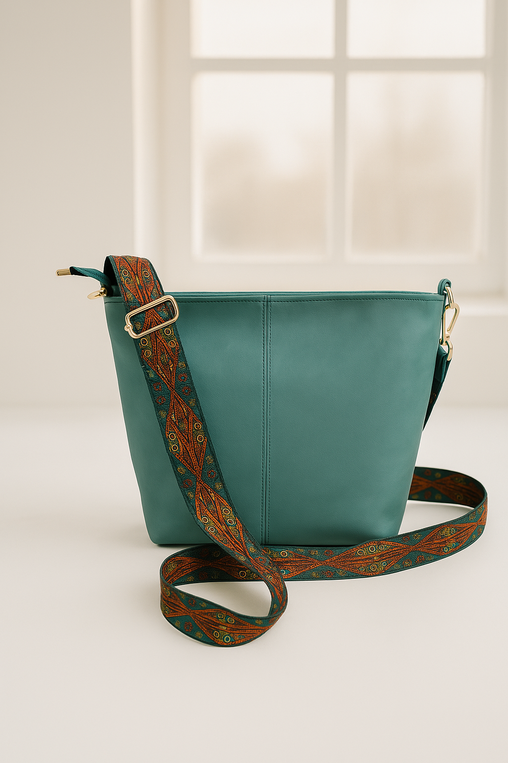 ARDAN Handbag along with Sling for Girls & Womens IN JADE GREEN