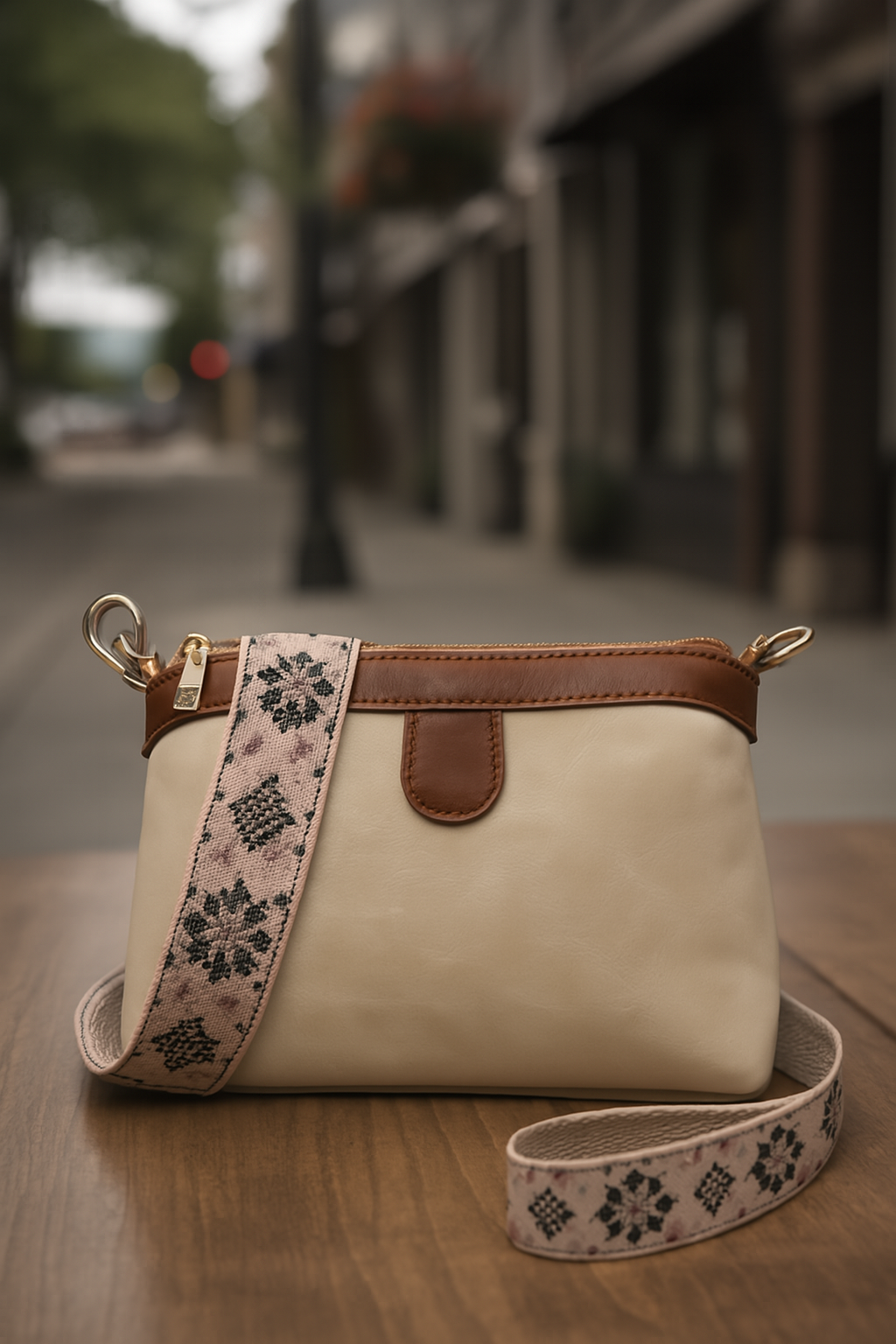 ARDAN Beige Women Sling Bag Stylish Crossbody Bag with Adjustable Belt For Girls & Women SKU121