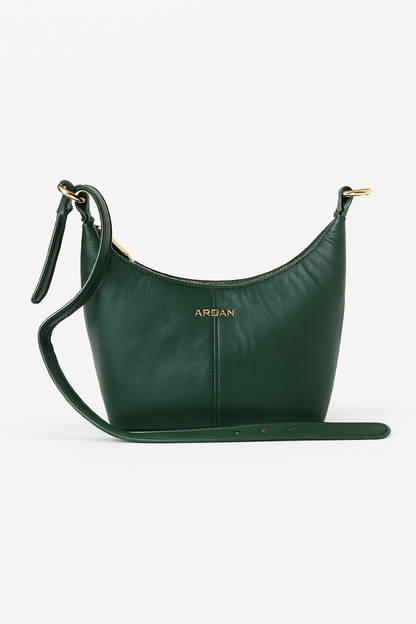 ARDAN Shoulder Bag with Adjustable Strap for Girls & Women (DARK GREEN) – Women's HandBag/Sling Bag – additional product photo | Leather Villa