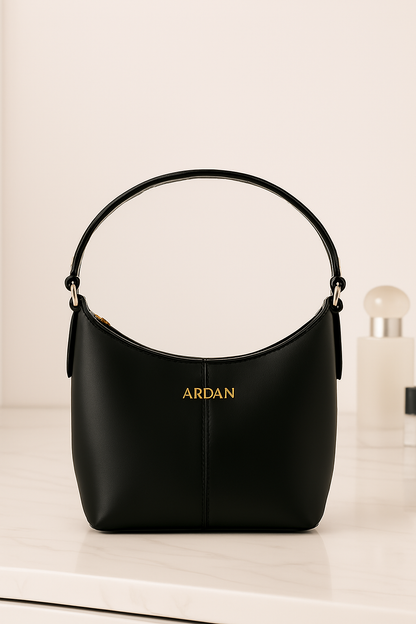 ARDAN Shoulder Bag with Adjustable Strap for Girls & Women (BLACK) SKU135