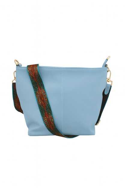 ARDAN Handbag along with Sling for Girls & Womens IN SKY BLUE