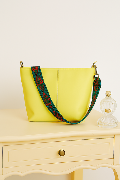 ARDAN Handbag along with Sling for Girls & Womens IN YELLOW - additional product photo